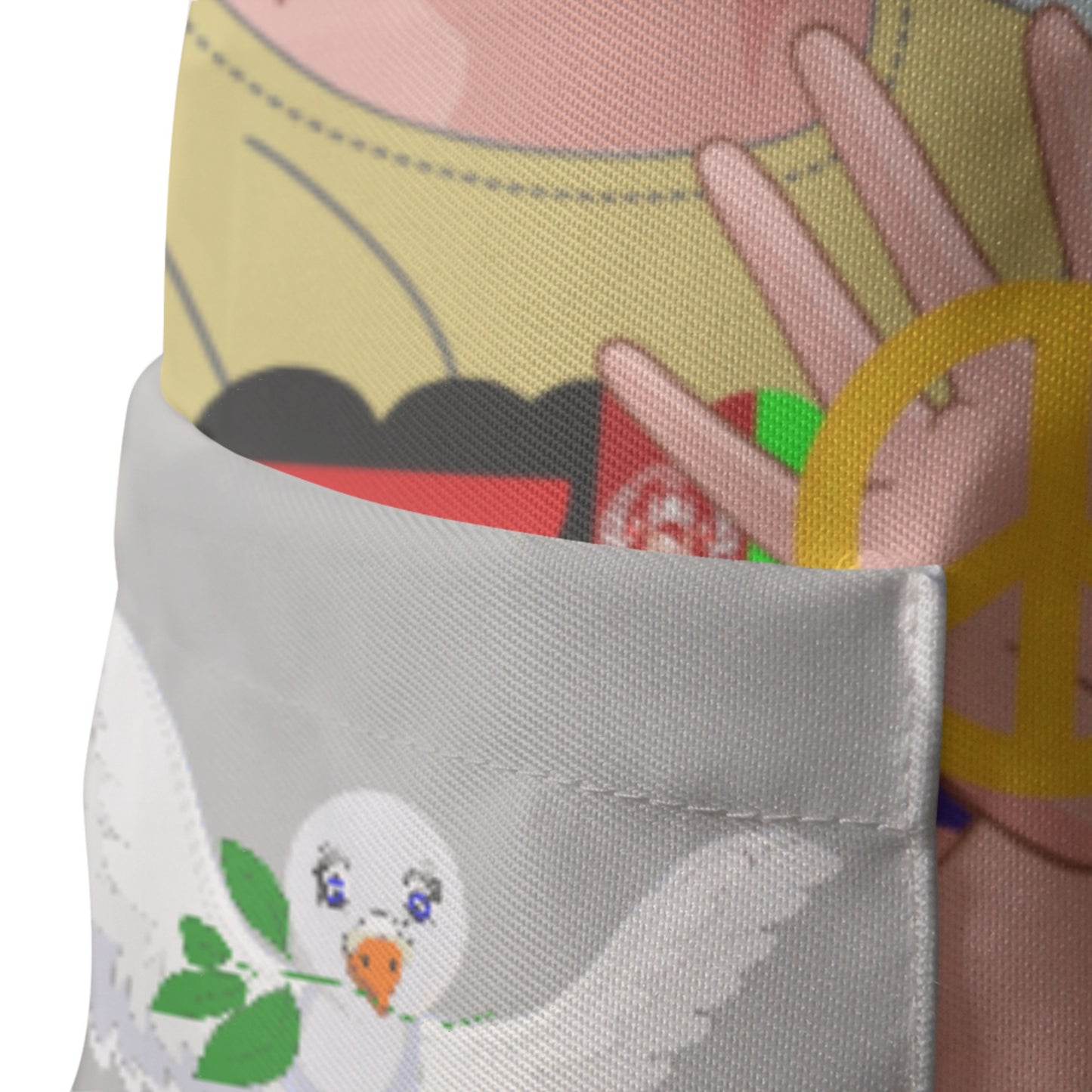 Apron GLOBAL FREEDOM UNITED© Men Afghanistan & Germany Grey