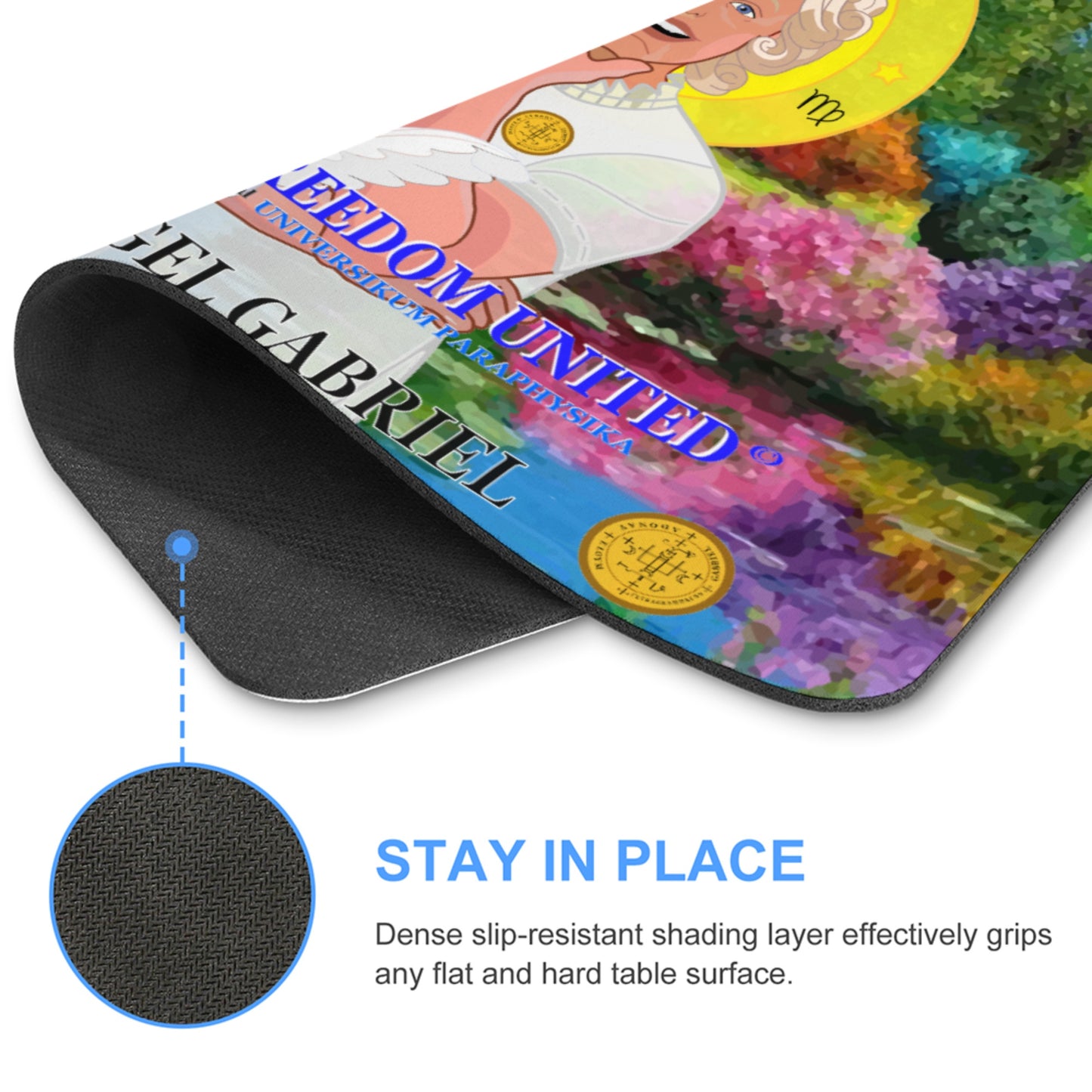 Mouse Pad GLOBAL FREEDOM UNITED© Archangel Gabriel