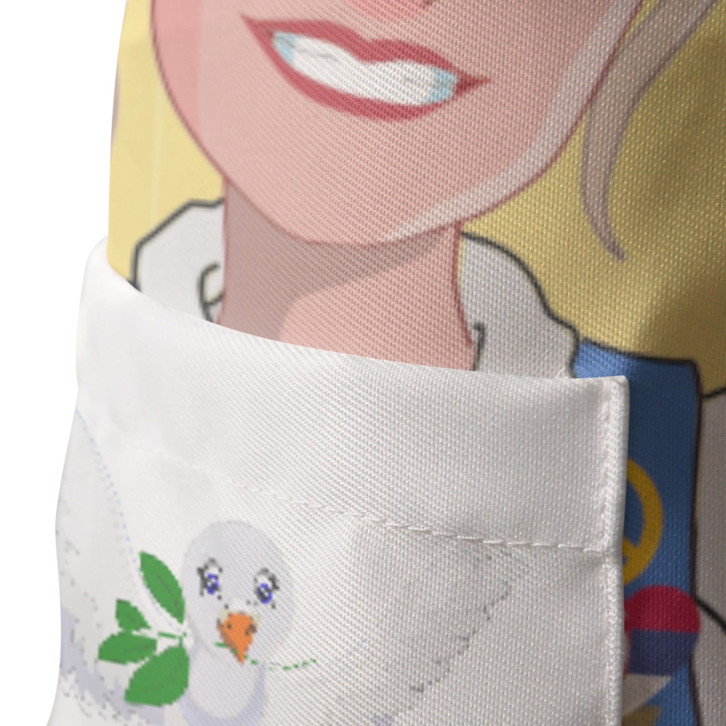 Apron GLOBAL FREEDOM UNITED© Women Serbia & Germany Yellow