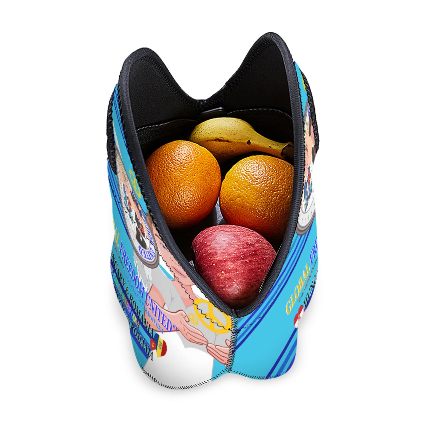 Meal Bag Global Freedom United Men Romania & Hungary Blue