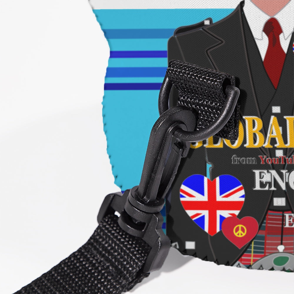 Meal Bag With Strap GLOBAL FREEDOM UNITED© Men England & Germany Blue 1