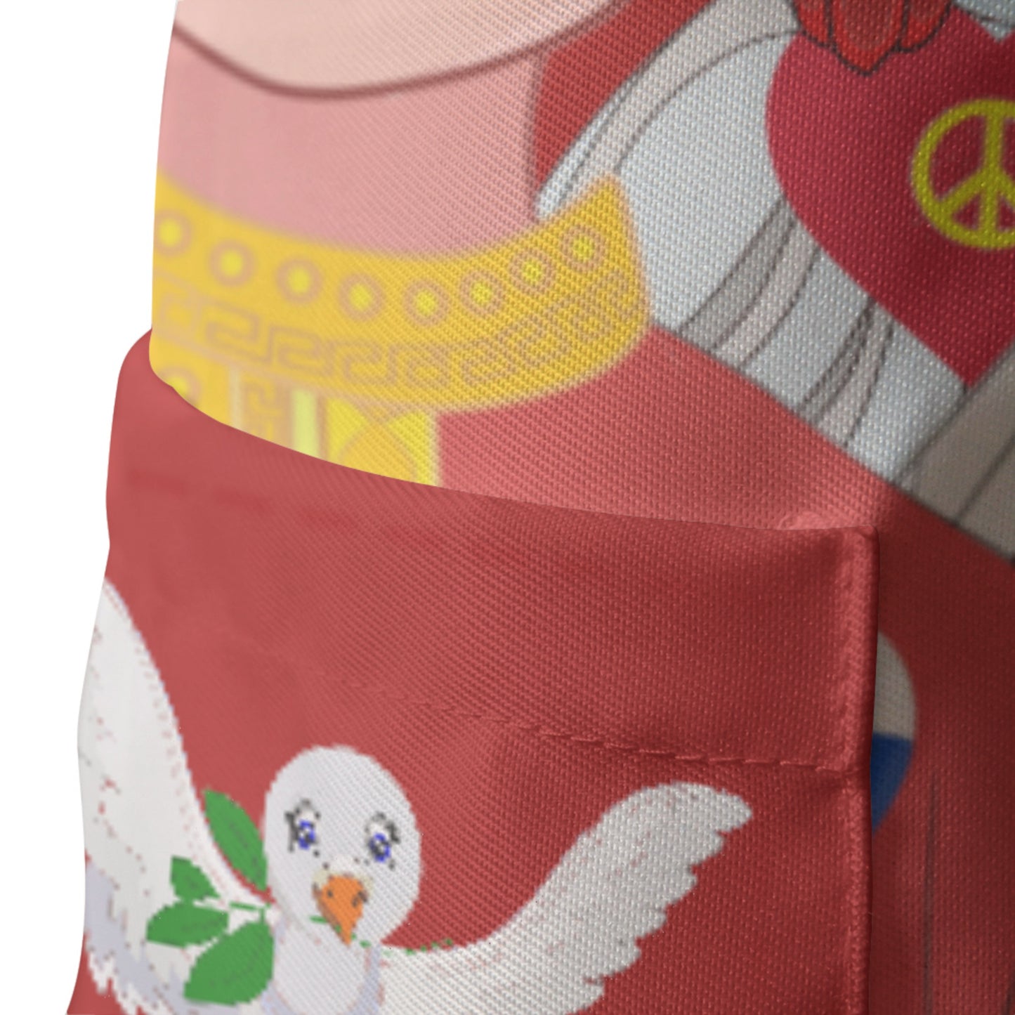 Apron GLOBAL FREEDOM UNITED© Men Ukraina & Russia Red