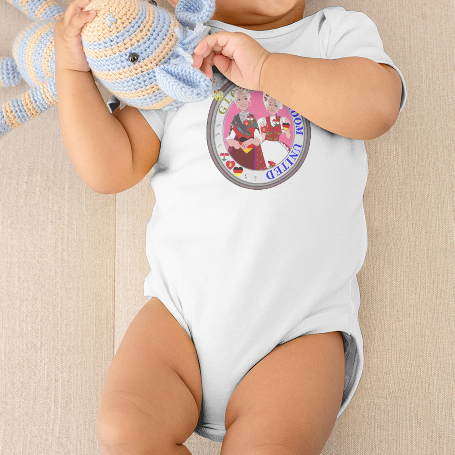Baby Body Global Freedom United Girls Germany & Hungary Old Peace