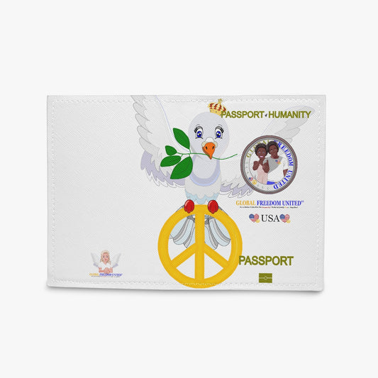 Passport Cover GLOBAL FREEDOM UNITED© Couple USA Afro American