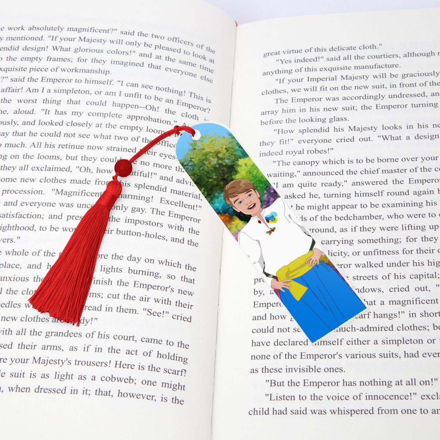 Acrylic Bookmark - Semicircle GLOBAL FREEDOM UNITED© UKRAIN BOY