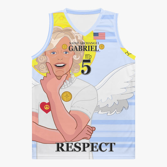 Basketball Jersey GLOBAL FREEDOM UNITED ARCHANGEL GABRIEL USA 5