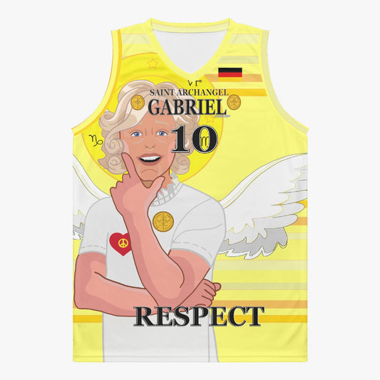Basketball Jersey GLOBAL FREEDOM UNITED ARCHANGEL GABRIEL GERMANY 10