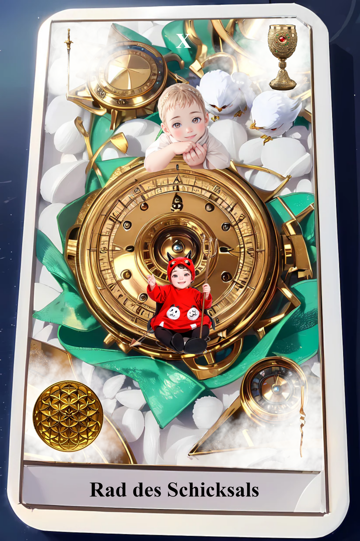 Tarotkarten Anime Große Arkanen