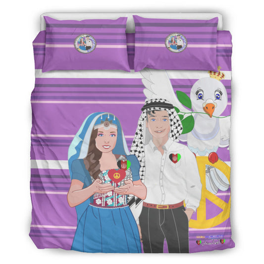 Bed Line GLOBAL FREEDOM UNITED© Couple Afghanistan Lilac
