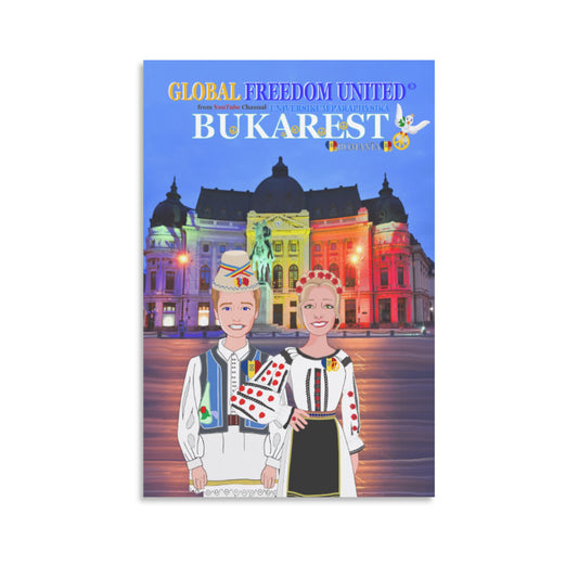 Poster GLOBAL FREEDOM UNITED© Bukarest