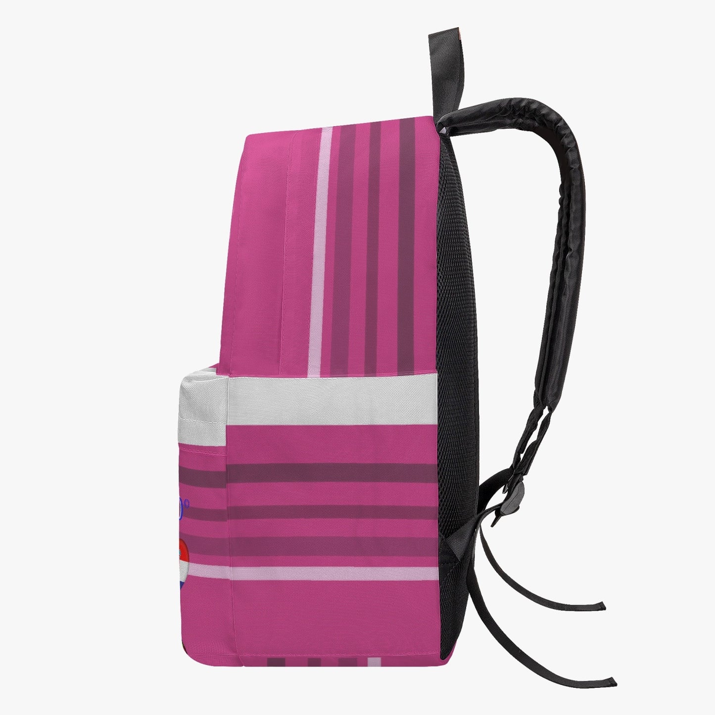 GLOBAL FREEDOM UNITED WOMEN CROATIA & HUNGARIA OLD PEACE  PINK All-over-print Canvas Backpack