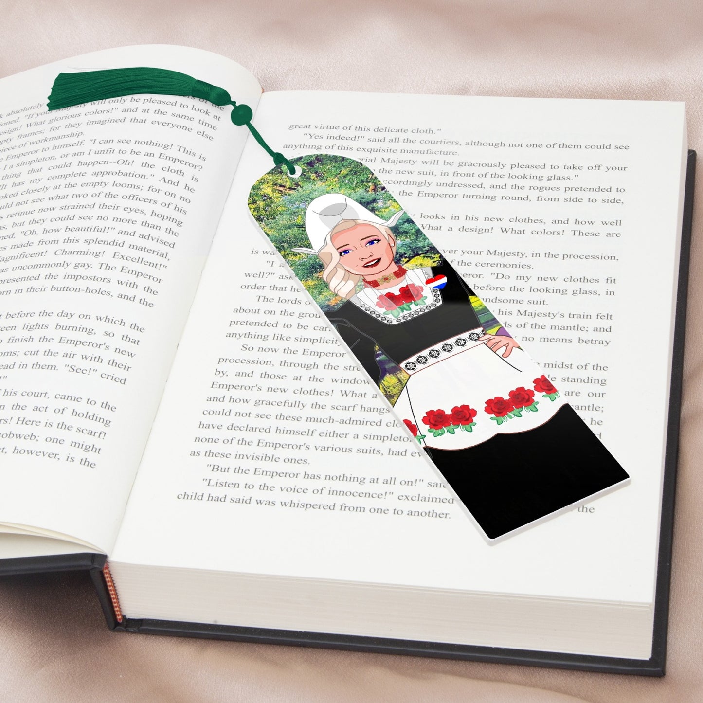 Acrylic Bookmark - Semicircle GLOBAL FREEDOM UNITED© NETHERLAND GIRLD