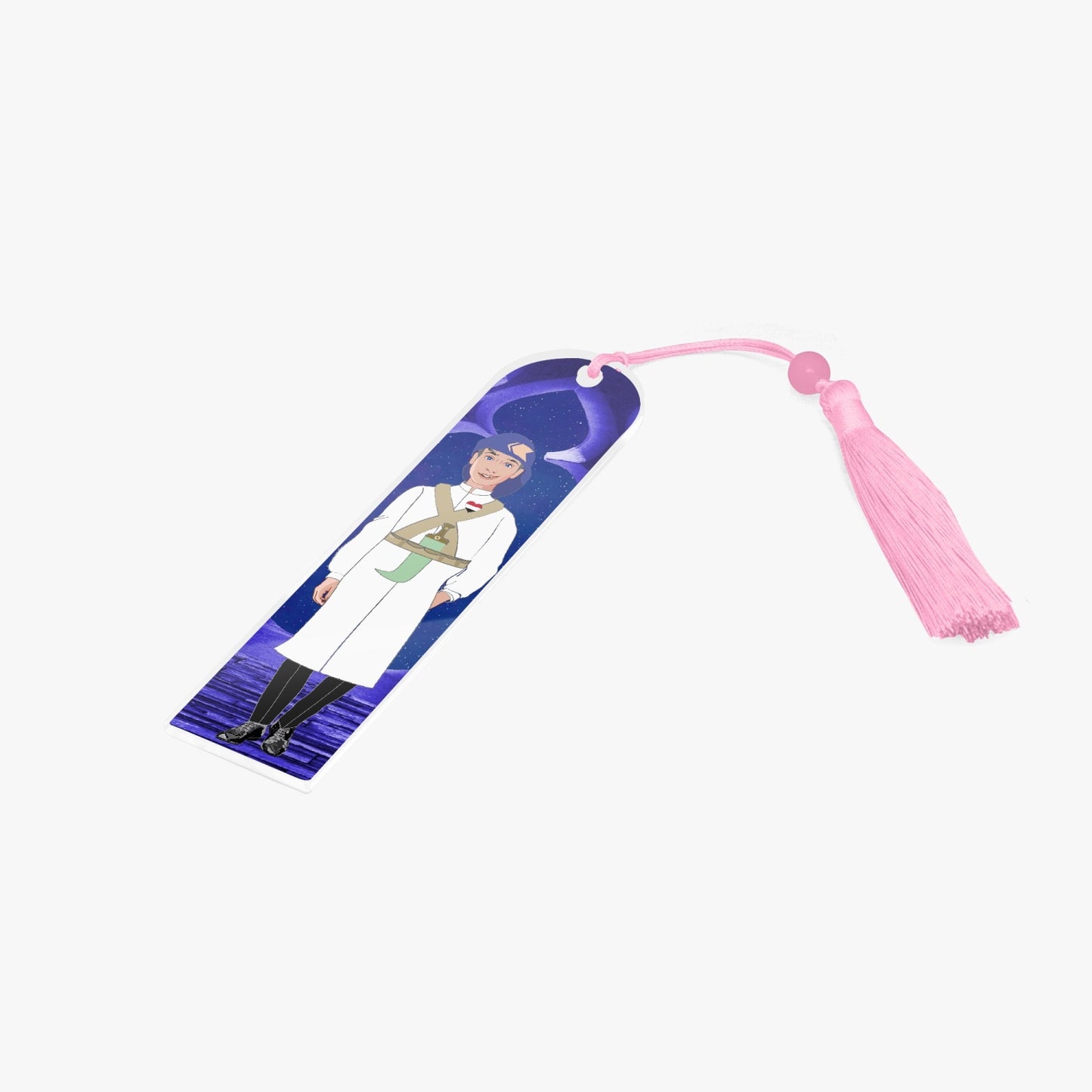 Acrylic Bookmark - Semicircle GLOBAL FREEDOM UNITED© YEMEN BOY