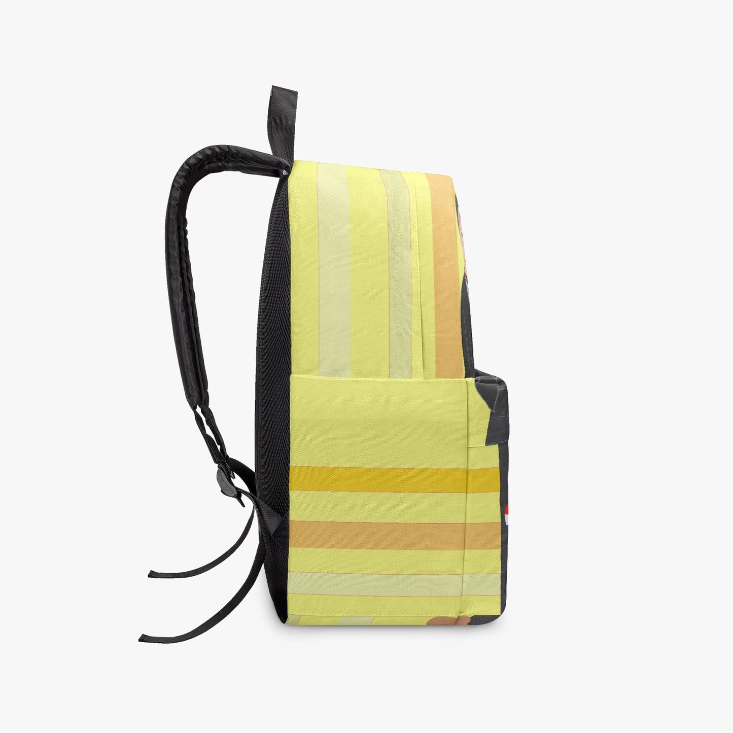 GLOBAL FREEDOM UNITED© Couple Nederland Yellow - All-over-print Canvas Backpack