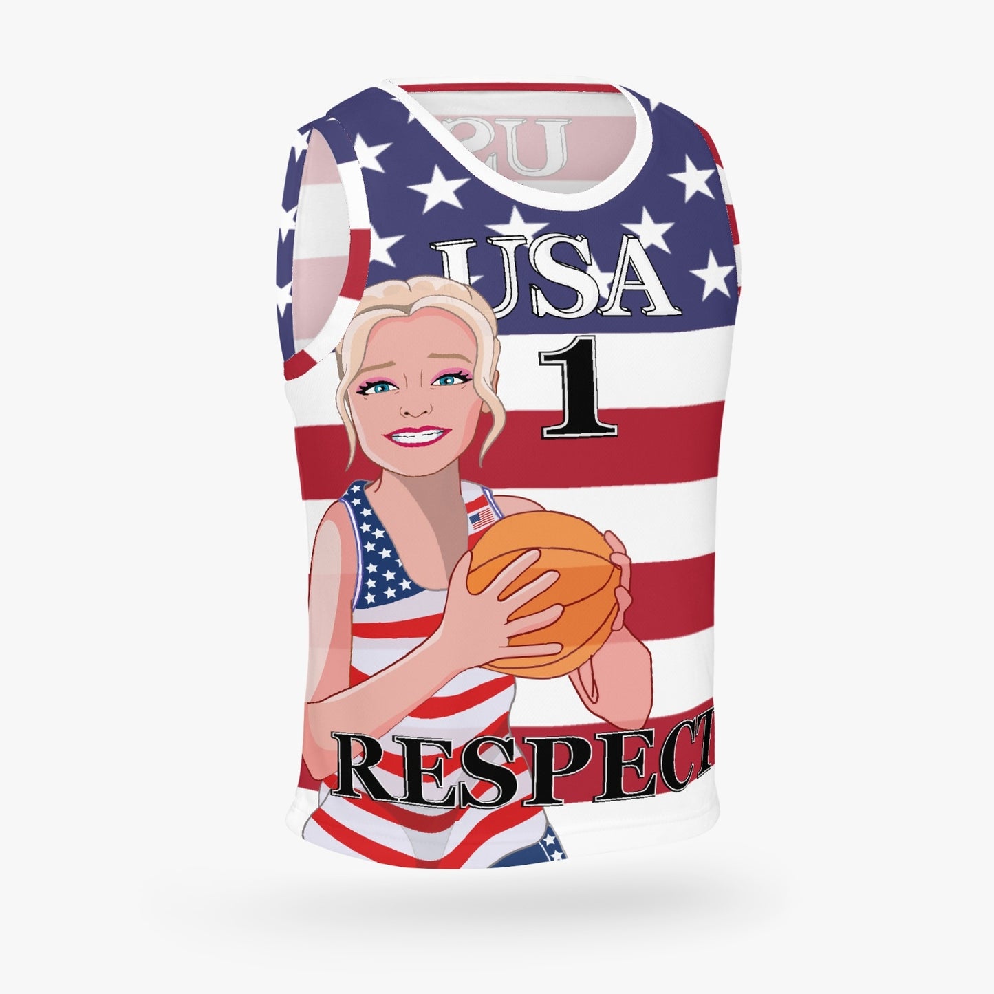 Kids Basketball Jersey GLOBAL FREEDOM UNITED GIRLS USA V1 1