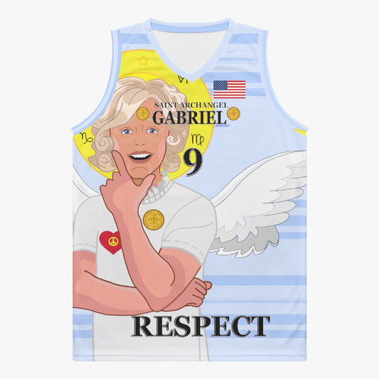 Basketball Jersey GLOBAL FREEDOM UNITED ARCHANGEL GABRIEL USA 9