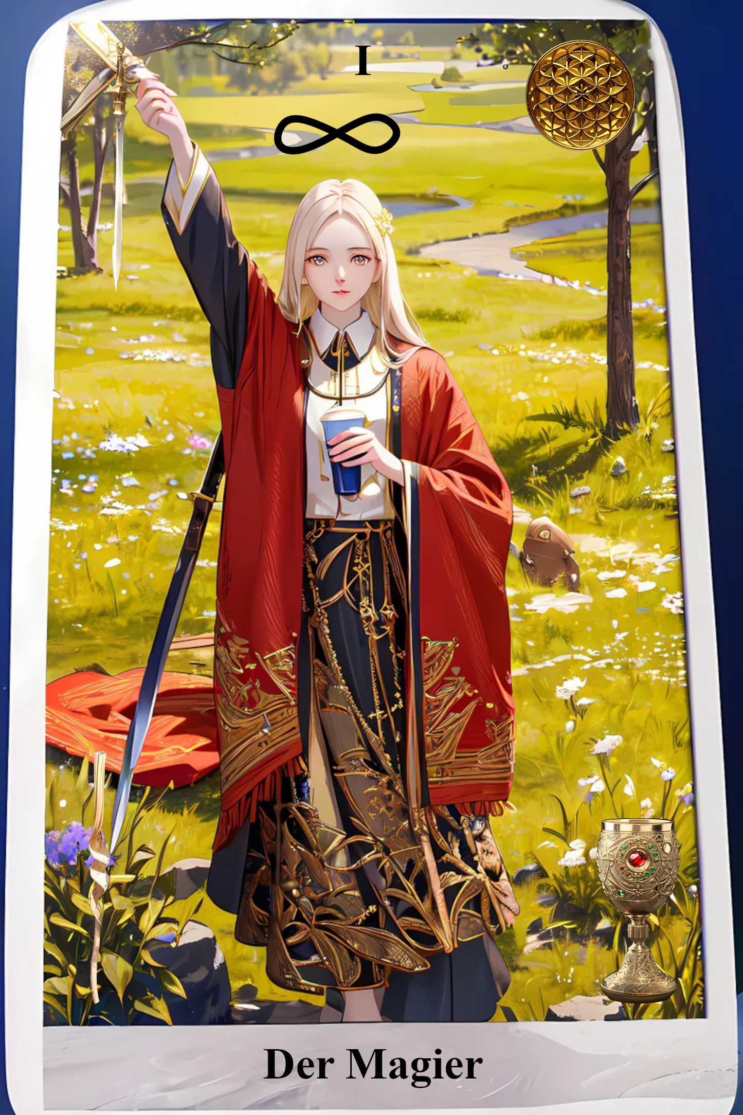 Tarotkarten Anime Große Arkanen