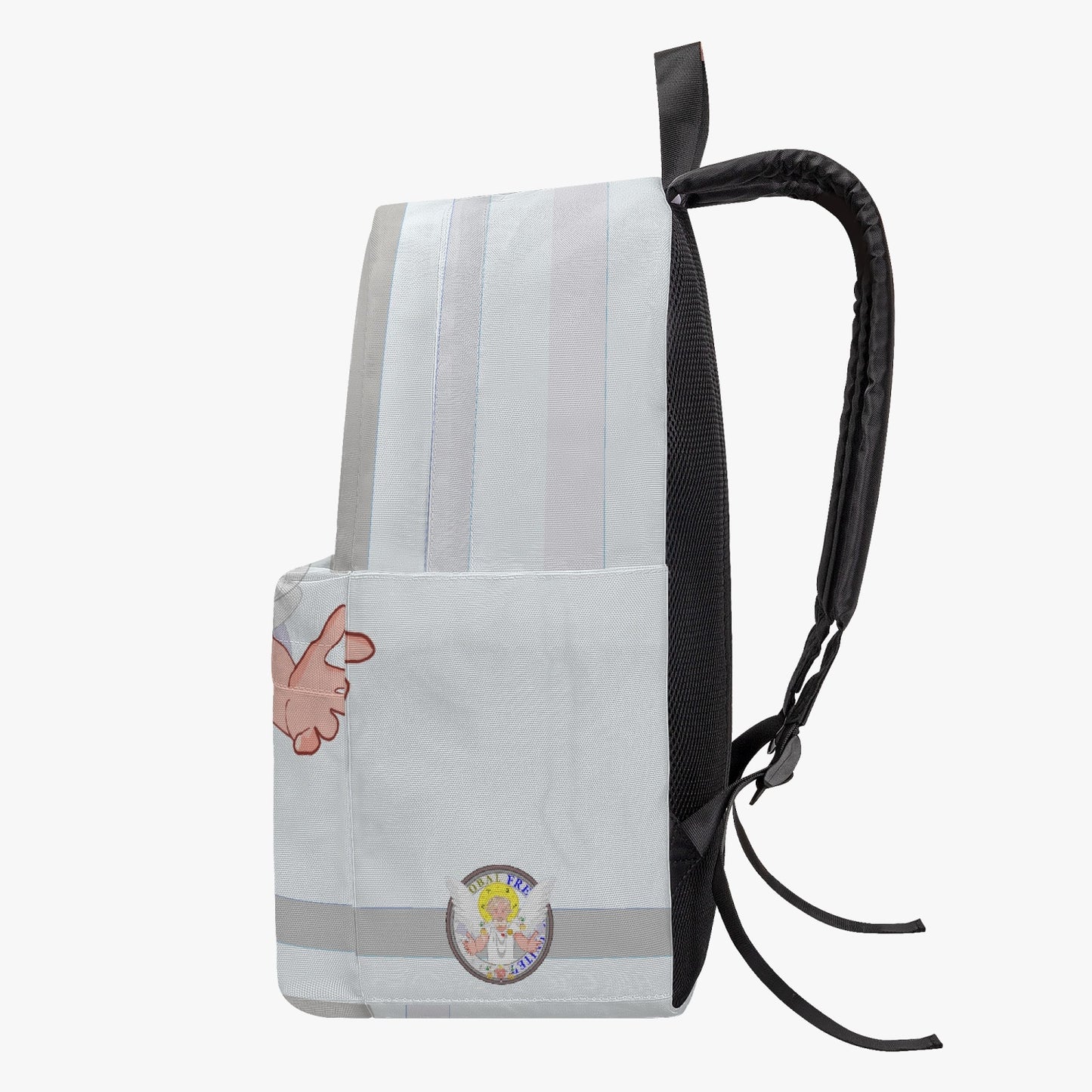 GLOBAL FREEDOM UNITED© Archangel Uriel English Wight - All-over-print Canvas Backpack