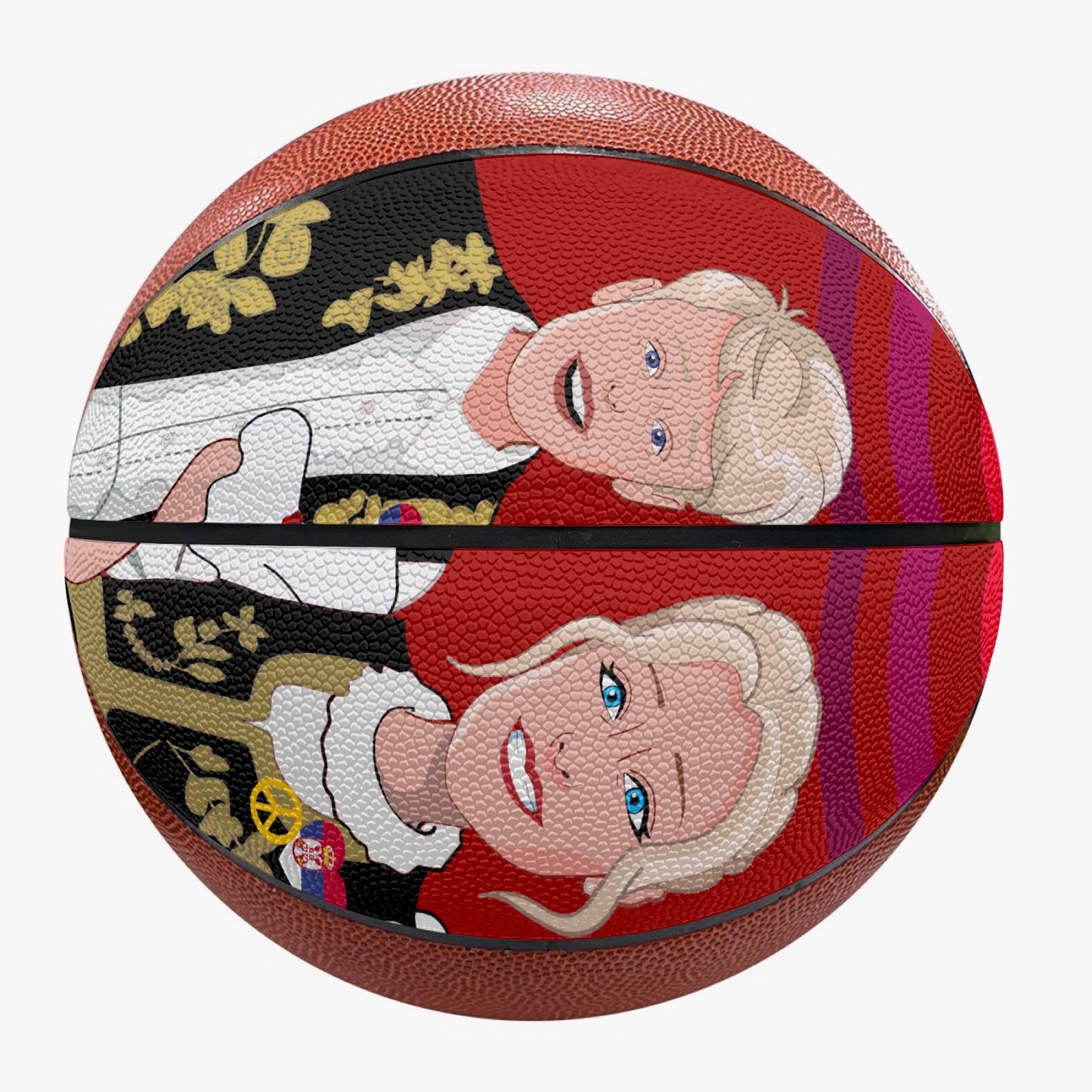 Basketball GLOBAL FREEDOM UNITED COUPLE EDITION SERBIA RED