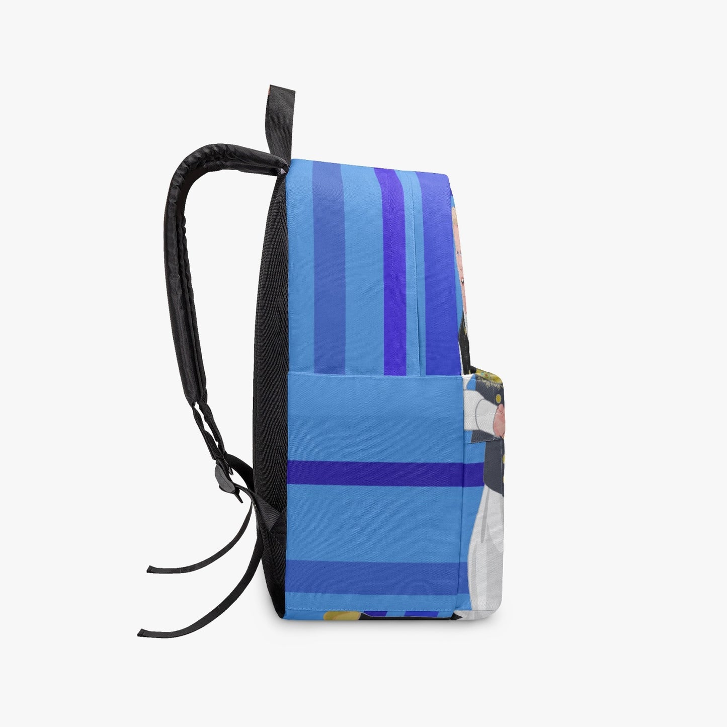 GLOBAL FREEDOM UNITED© Couple French Deep Blue - All-over-print Canvas Backpack