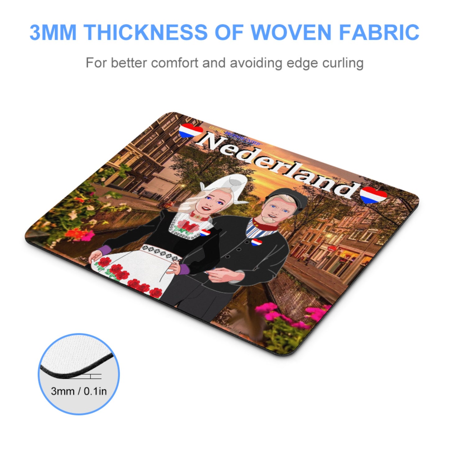 Mouse Pad GLOBAL FREEDOM UNITED© Couple Nederland