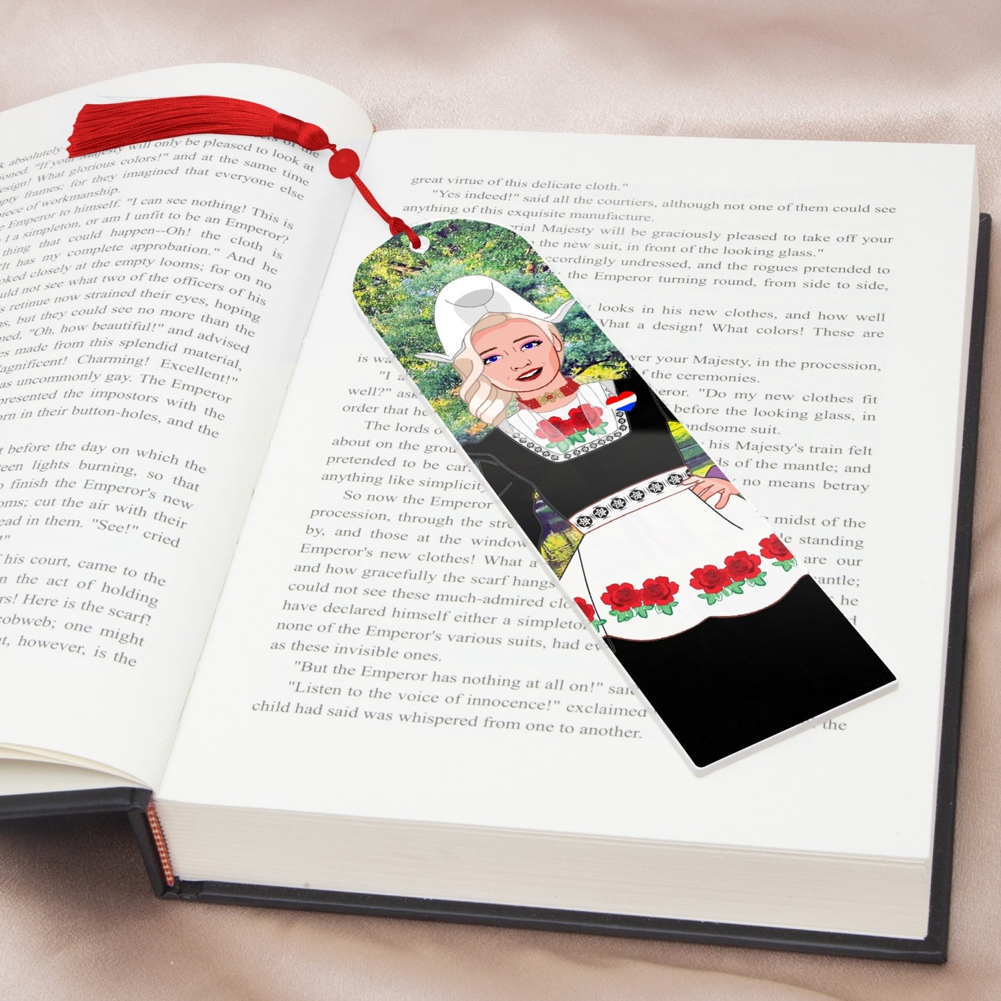 Acrylic Bookmark - Semicircle GLOBAL FREEDOM UNITED© NETHERLAND GIRLD