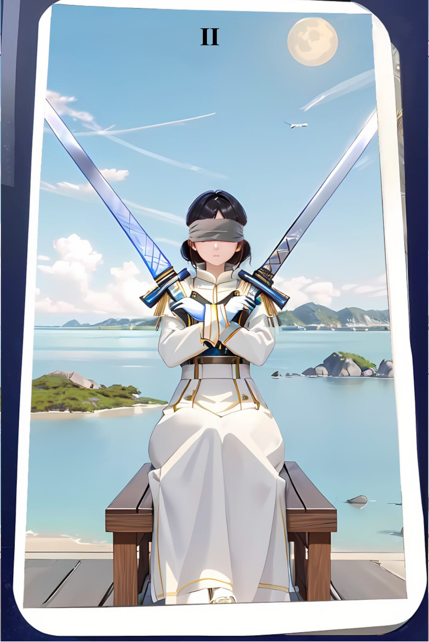 Kartendeck Tarot Anime Schwerter