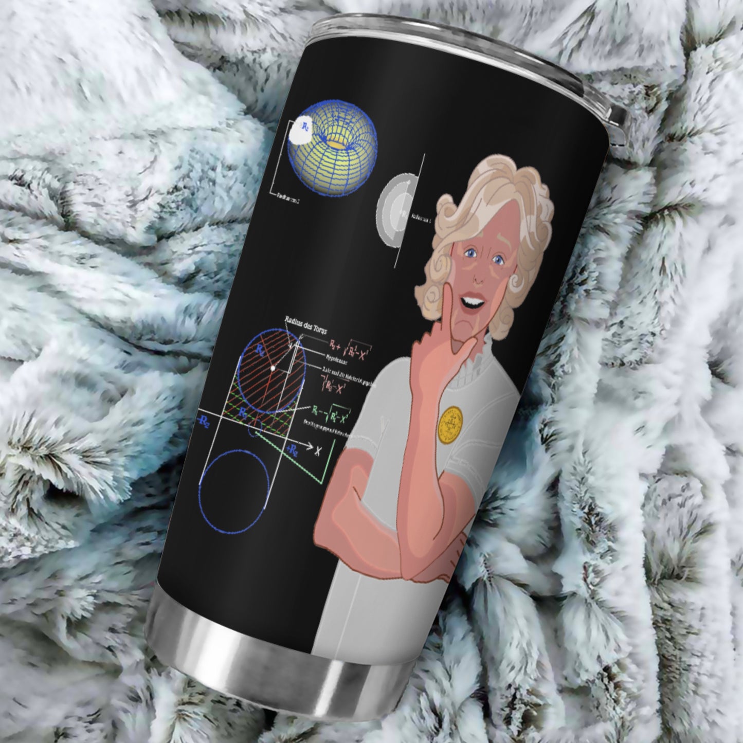 Tumbler Global Freedom United© Sacred Mathematics Torus