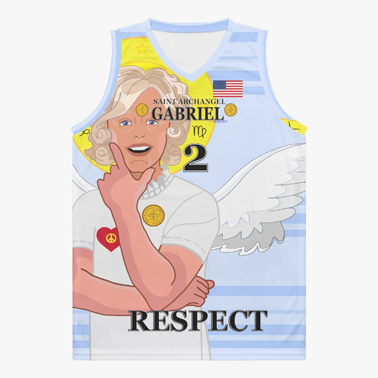 Basketball Jersey GLOBAL FREEDOM UNITED ARCHANGEL GABRIEL USA 2