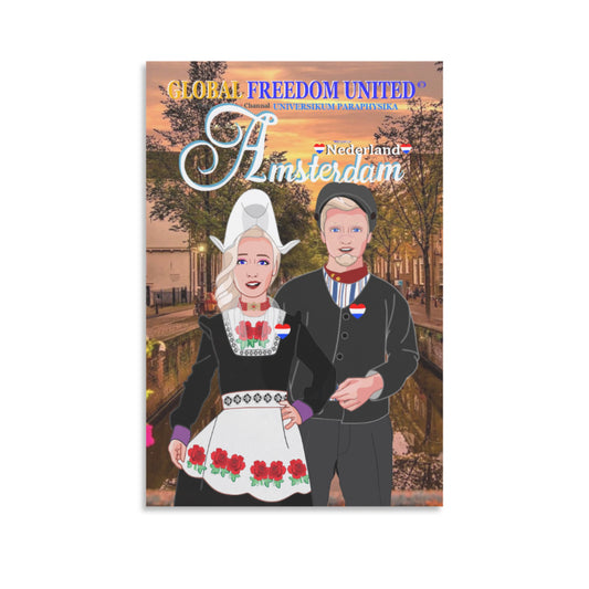 Poster GLOBAL FREEDOM UNITED© Couple Nederland