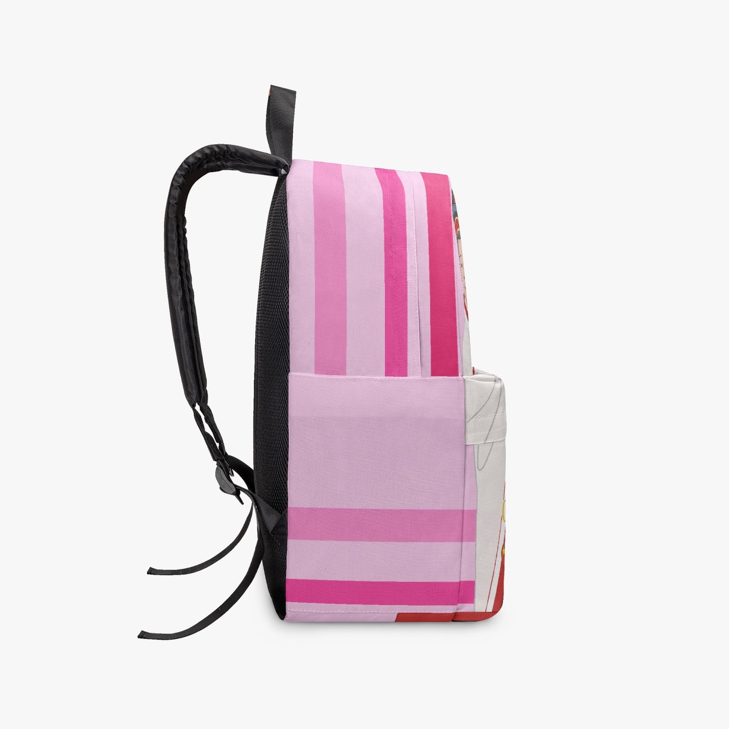 GLOBAL FREEDOM UNITED© Couple China Pink1 - All-over-print Canvas Backpack