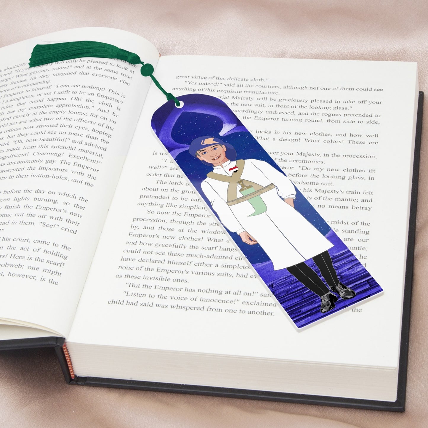 Acrylic Bookmark - Semicircle GLOBAL FREEDOM UNITED© YEMEN BOY