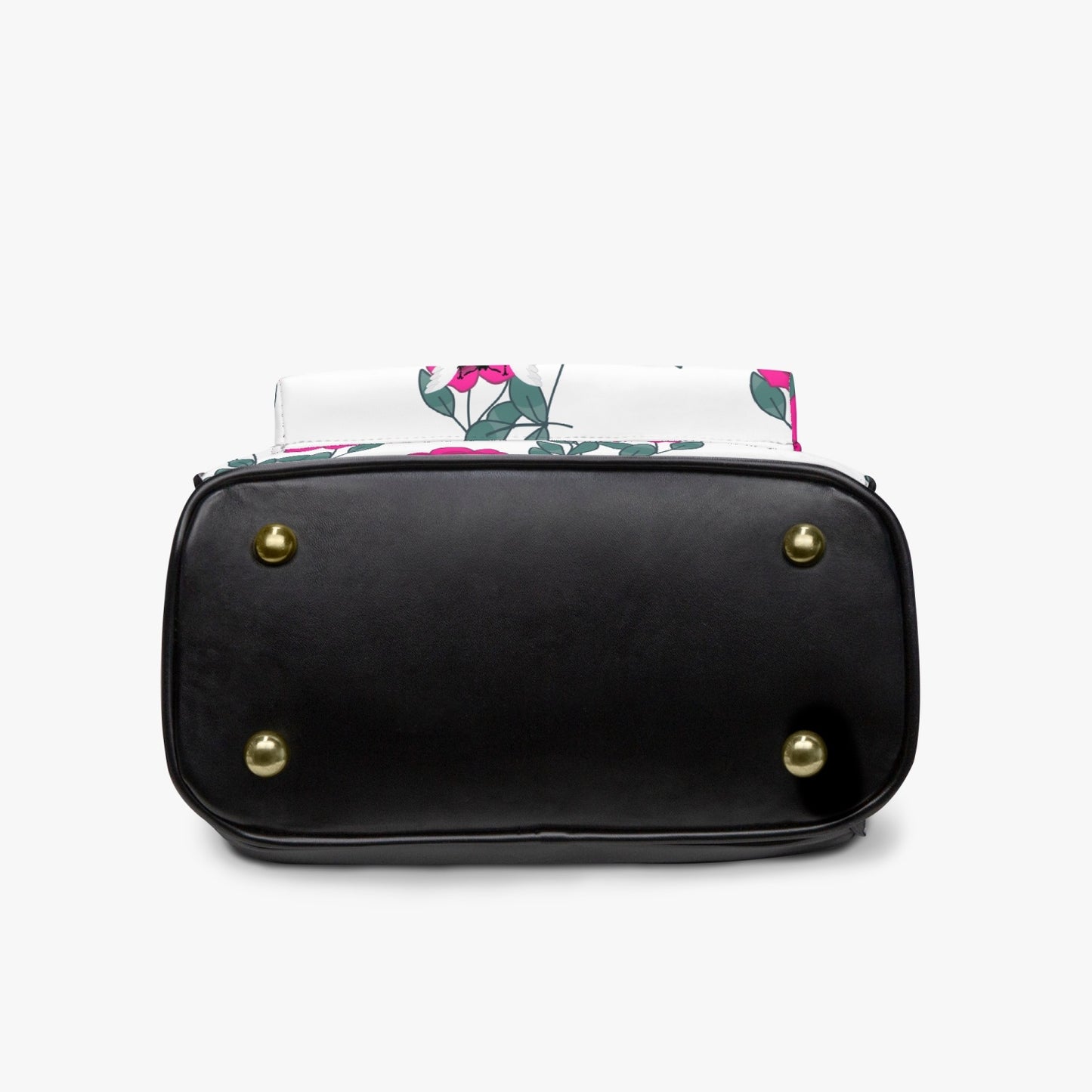 GLOBAL FREEDOM UNITED© Women Afghanistan & Germany Pink Roses - All Over Printed PU Backpack