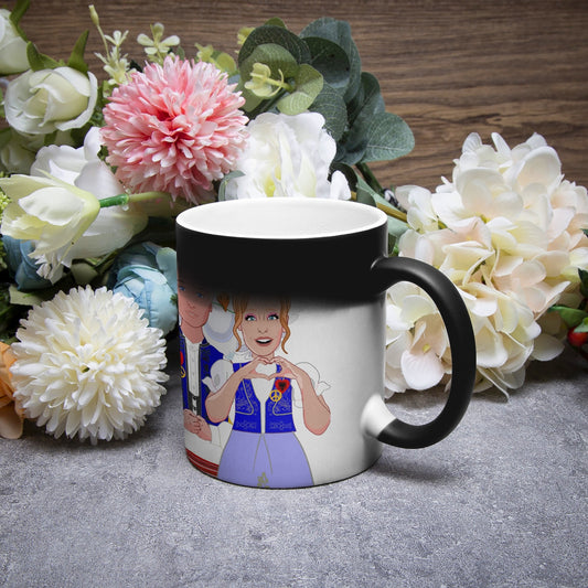 Color Changing Magic Mug GLOBAL FREEDOM UNITED© COUPLE ALBANIA