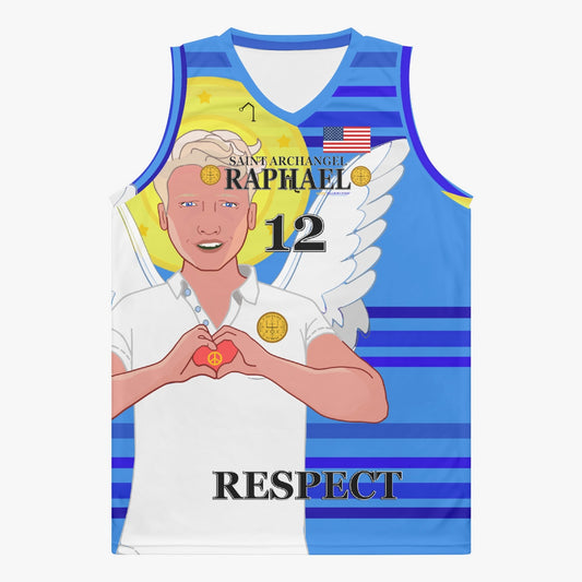 Basketball Jersey GLOBAL FREEDOM UNITED ARCHANGEL RAPHAEL USA 12