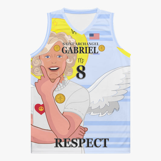 Basketball Jersey GLOBAl FREEDOM UNITED ARCHANGEL GABRIEL USA 8
