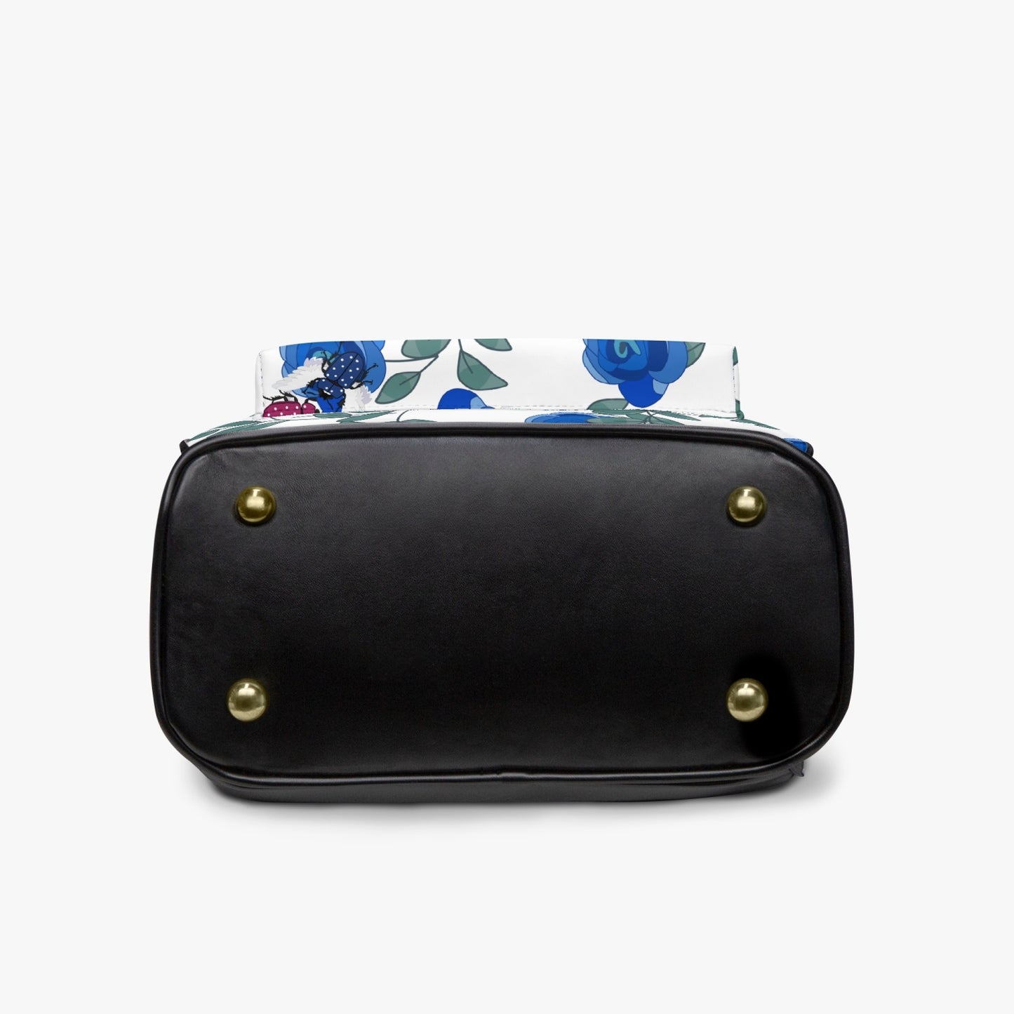 All Over Printed PU Backpack GLOBAL FREEDOM UNITED© Couple Germany Skarabeus Beetle Women  Blues