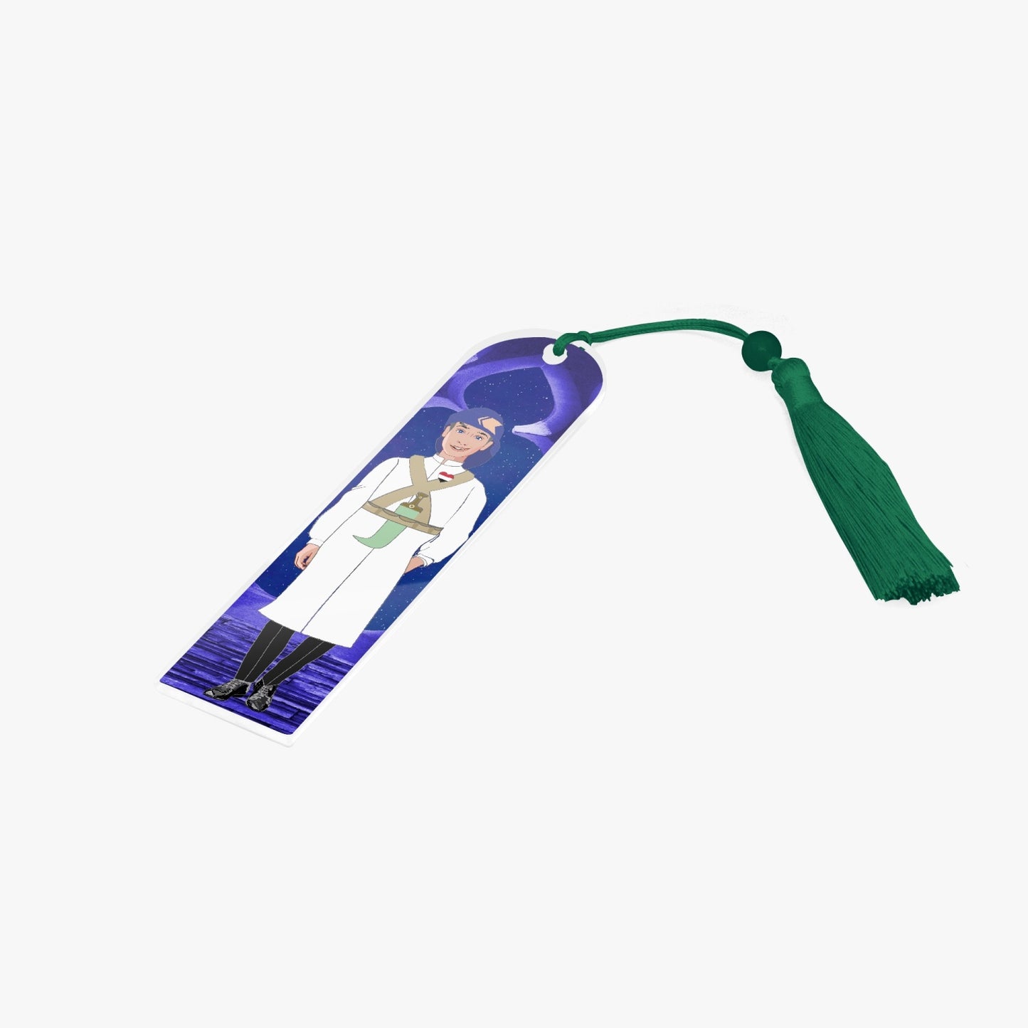 Acrylic Bookmark - Semicircle GLOBAL FREEDOM UNITED© YEMEN BOY