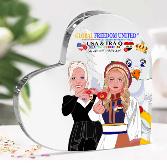 Acryl GLOBAL FREEDOM UNITED© Women Iraq & USA