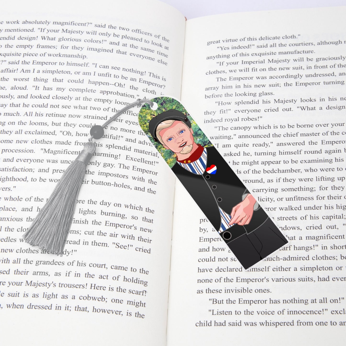 Acrylic Bookmark - Semicircle GLOBAL FREEDOM UNITED© NETHERLAND BOY