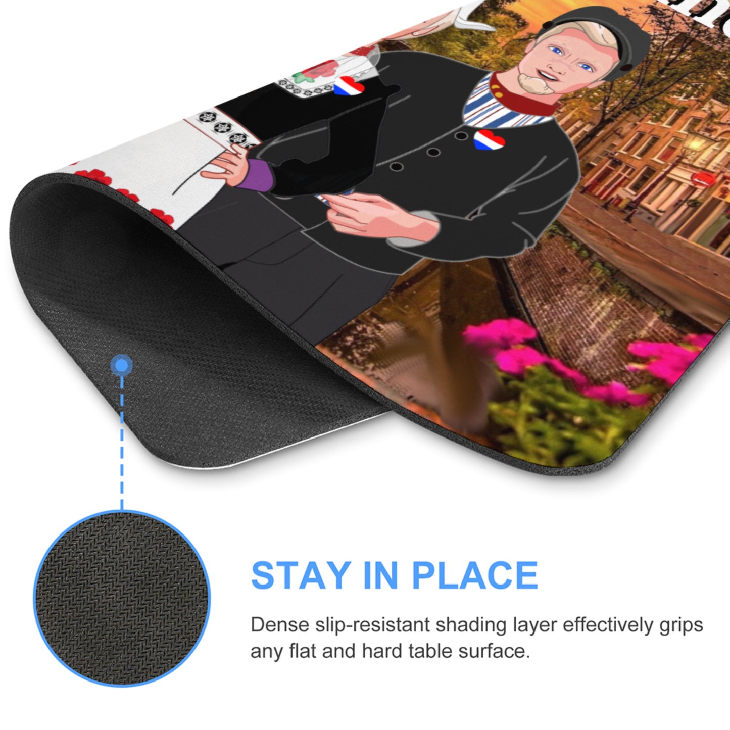 Mouse Pad GLOBAL FREEDOM UNITED© Couple Nederland