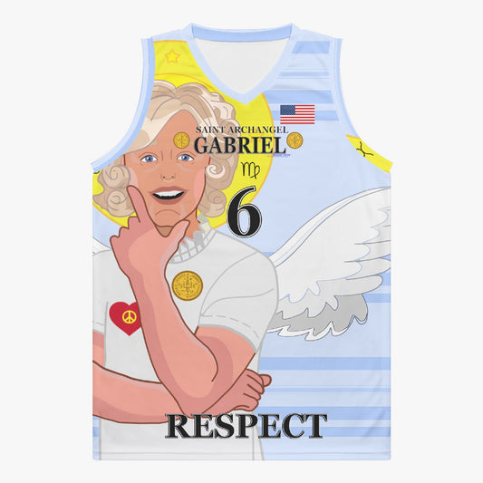 Basketball Jersey GLOBAL FREEDOM UNITED ARCHANGEL GABRIEL USA 6