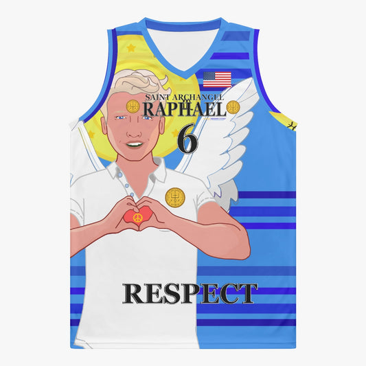 Basketball Jersey GLOBAL FREEDOM UNITED ARCHANGEL RAPHAEL USA 6