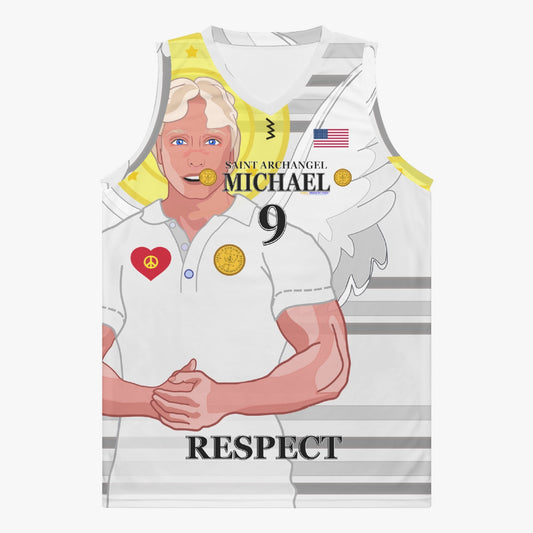 Basketball Jersey GLOBAL FREEDOM UNITED ARCHANGEL MICHAEL USA 9