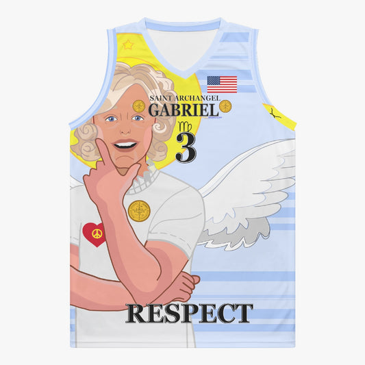 Basketball Jersey GLOBAL FREEDOM UNITED ARCHANGEL GABRIEL USA 3