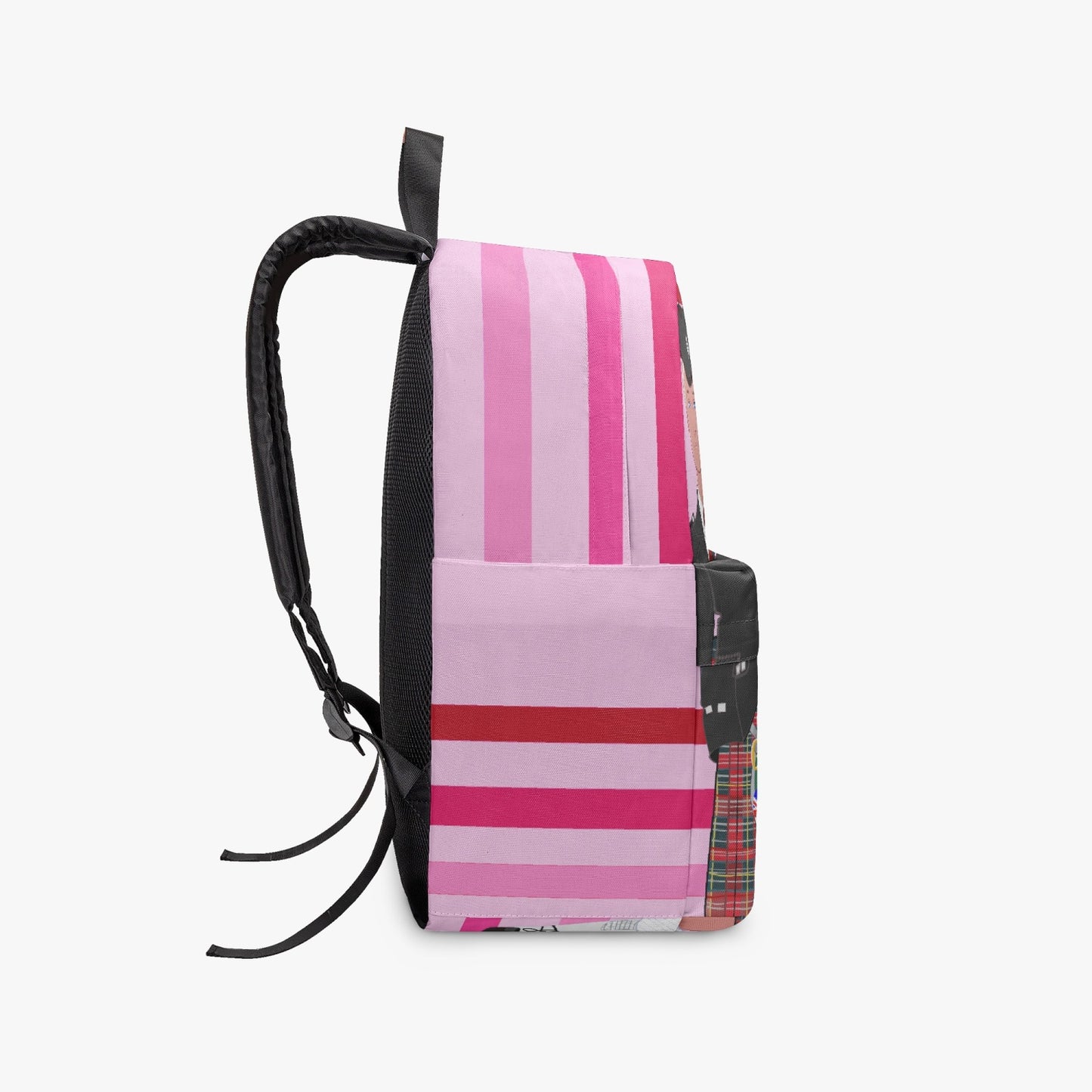 GLOBAL FREEDOM UNITED© Couple England Pink1 - All-over-print Canvas Backpack