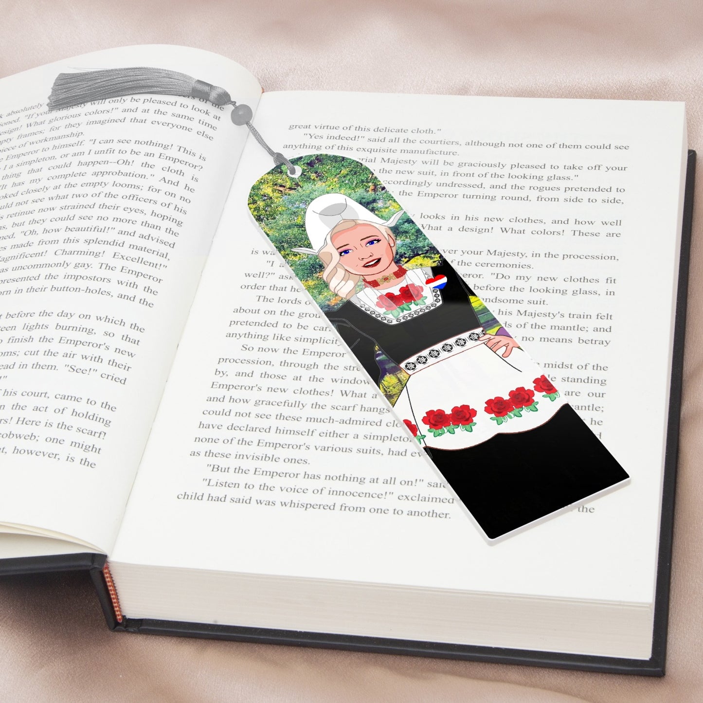 Acrylic Bookmark - Semicircle GLOBAL FREEDOM UNITED© NETHERLAND GIRLD