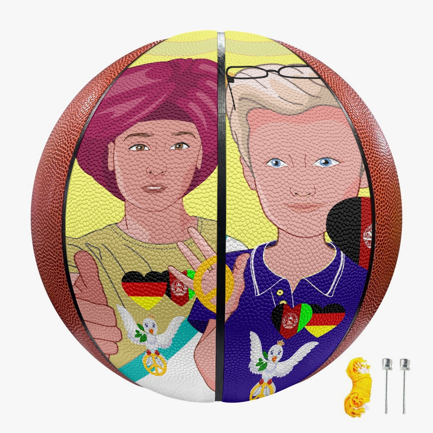 Basketball GLOBAL FREEDOM UNITED BOY AFGHANISTAN & GERMANY