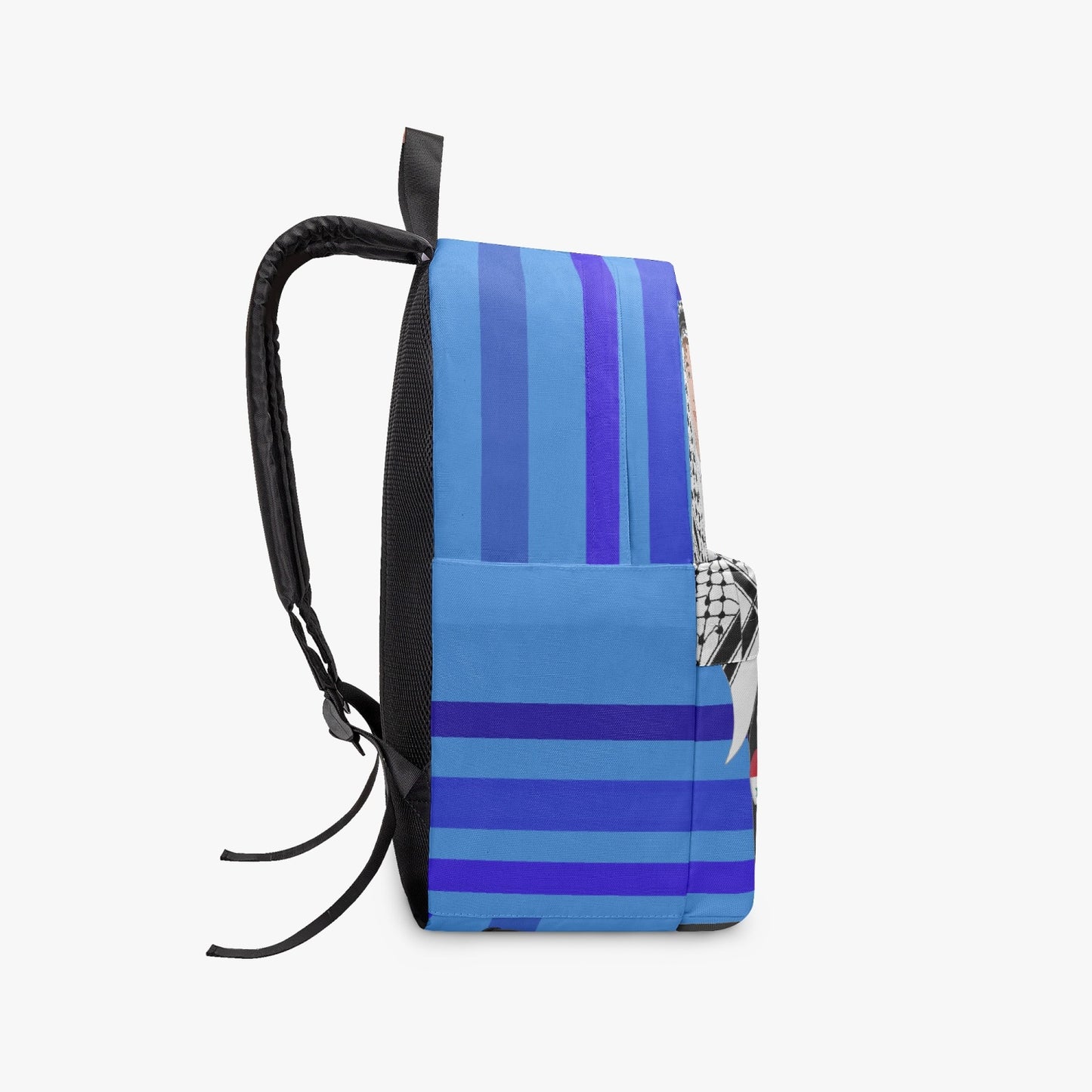 GLOBAL FREEDOM UNITED© Couple Syria Deep Blue - All-over-print Canvas Backpack