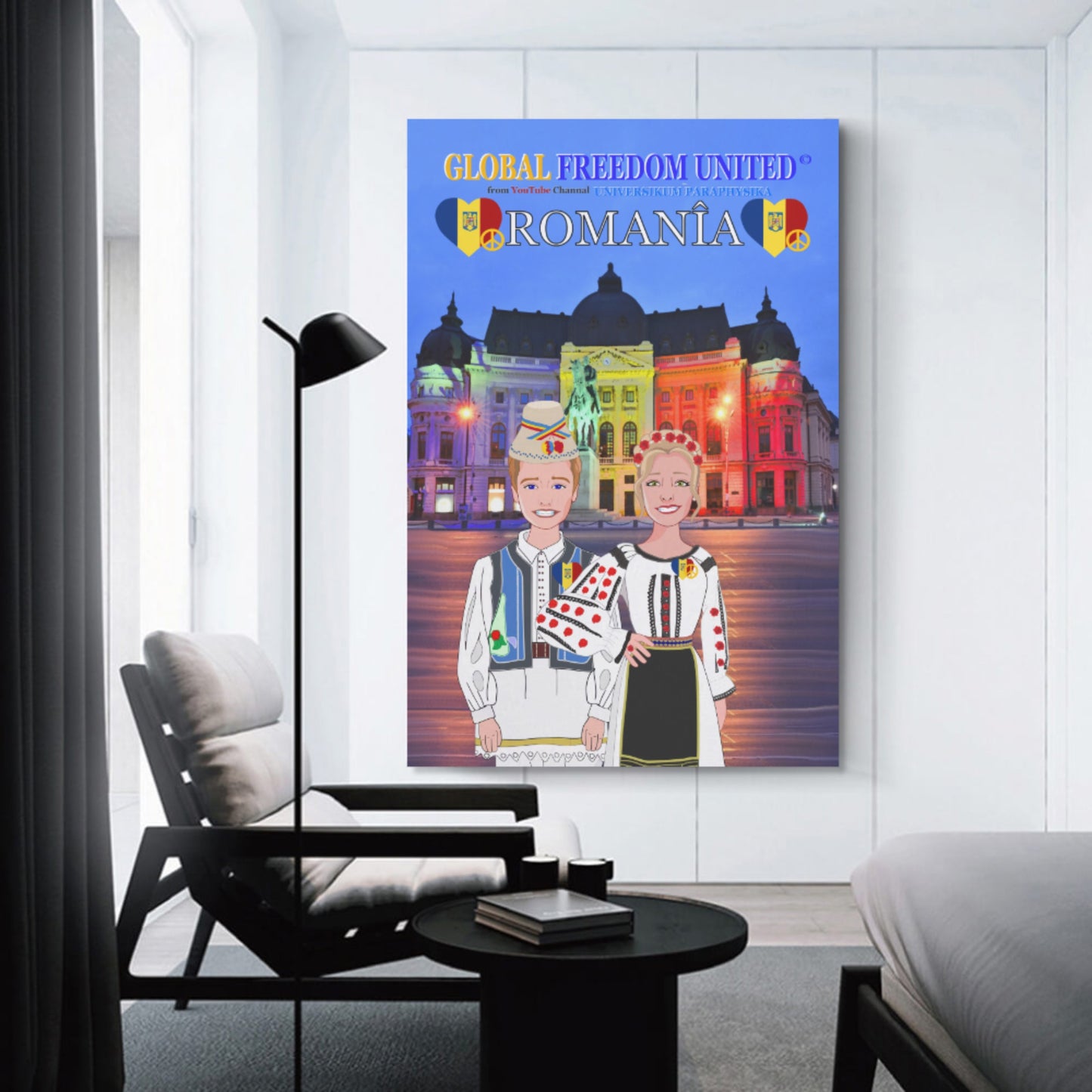 Poster GLOBAL FREEDOM UNITED© Romania